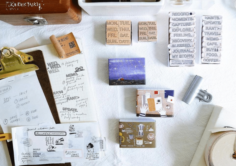 Kurukynki Days Rubber Stamps - Side A - Image 6