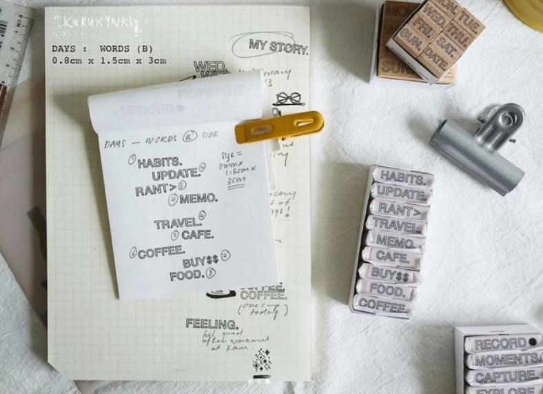 Kurukynki Days Rubber Stamps - Side A