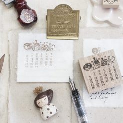 Black Milk Project This Moment - Dates and Notes Rubber Stamps