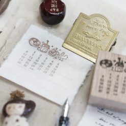 Black Milk Project This Moment - Dates and Notes Rubber Stamps