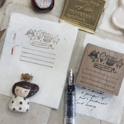 Black Milk Project This Moment - Dates and Notes Rubber Stamps