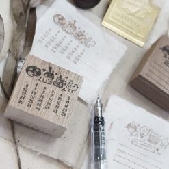 Black Milk Project This Moment - Dates and Notes Rubber Stamps