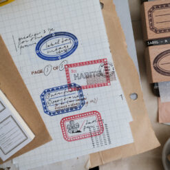 Kurukynki Rubber Stamp - Label (M)