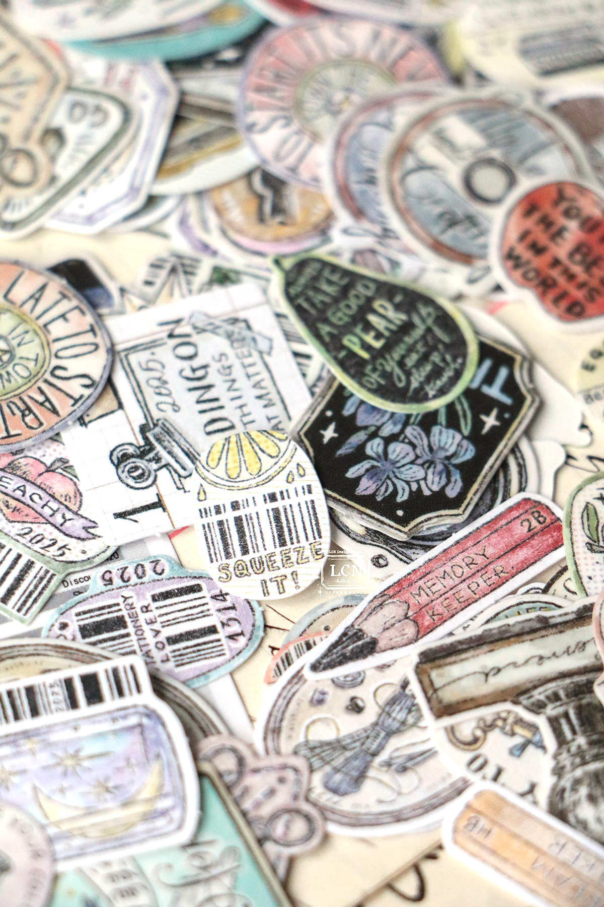 Lin Chia Ning Sticker Club: A Box Full Of Joy Stickers