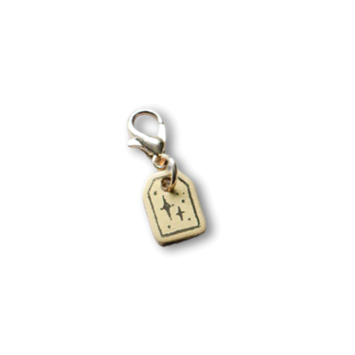 Lin Chia Ning Brass Charm - Mini Tag