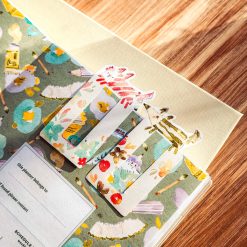 Meow Illustration The Tidy Mess Paper Bookmark 6 pieces Set