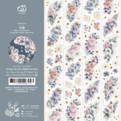 Loidesign Glossy Bronzing PET Tape - Stars and Flowers