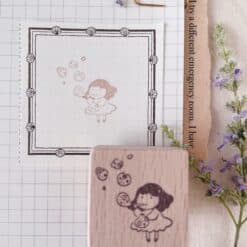 Ms Bulat Rubber stamp - Let it Out // 放开