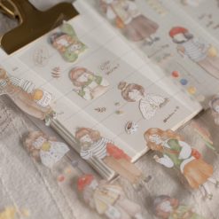 Sho Little Happiness Kiss-cut PET Tape - Let's Go Cafe Hopping