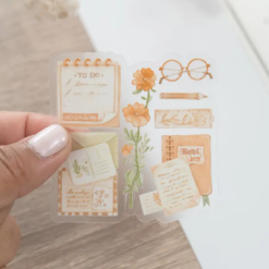 Lettoon Clear Vinyl Sticker - My Essentials