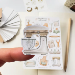 Lettoon Sticker Sheet - Aesthetic Cosy Kitchen
