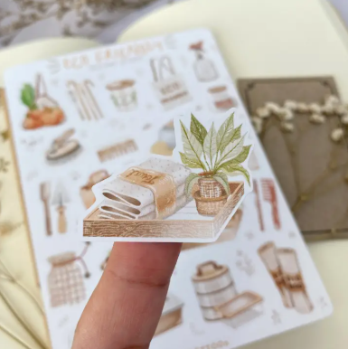 Lettoon Sticker Sheet - Eco Friendly