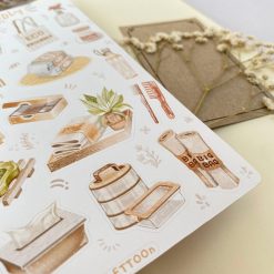 Lettoon Sticker Sheet - Eco Friendly