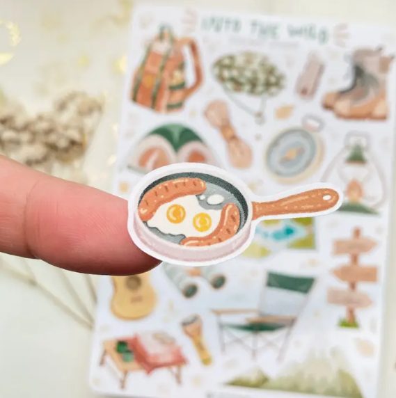 Lettoon Sticker Sheet - Into The Wild