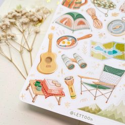 Lettoon Sticker Sheet - Into The Wild