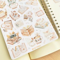 Lettoon Sticker Sheet - Lovely Knitting & Crochet