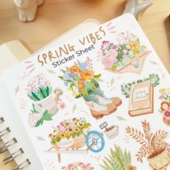 Lettoon Sticker Sheet - Spring Vibes