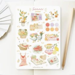 Lettoon Sticker Sheet - Summer Breeze