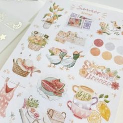 Lettoon Sticker Sheet - Summer Breeze