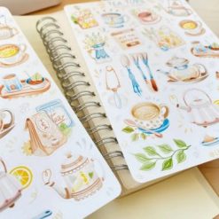 Lettoon Sticker Sheet - Tea Time