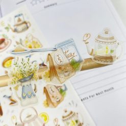 Lettoon Sticker Sheet - Tea Time