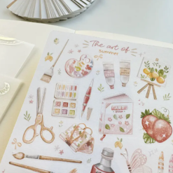 Lettoon Sticker Sheet - The Art of Summer