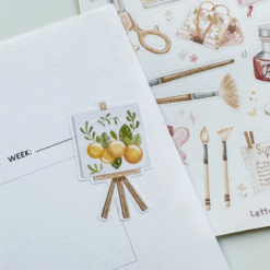 Lettoon Sticker Sheet - The Art of Summer