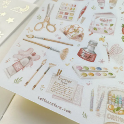 Lettoon Sticker Sheet - The Art of Summer