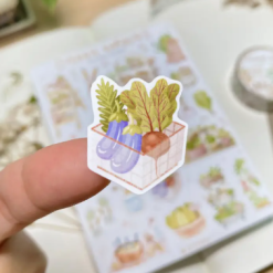 Lettoon Sticker Sheet - Veggie Garden
