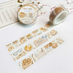 Lettoon Washi Tape - Cosy Cafe