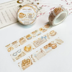 Lettoon Washi Tape - Cosy Cafe