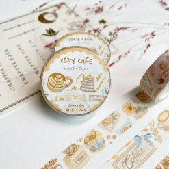 Lettoon Washi Tape - Cosy Cafe