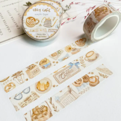 Lettoon Washi Tape - Cosy Cafe