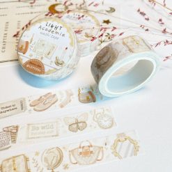 Lettoon Washi Tape - Light Academia