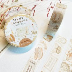 Lettoon Washi Tape - Light Academia