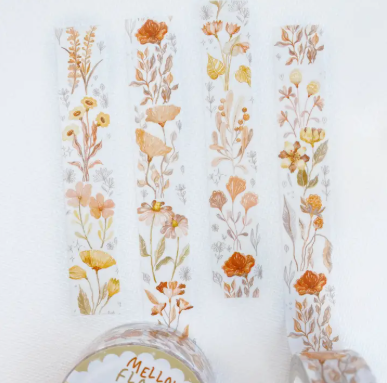 Lettoon Washi Tape - Mellow Flower