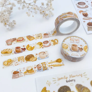 Lettoon Washi Tape - Morning Poetry