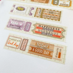 Lettoon Washi Tape - Positive Vibes