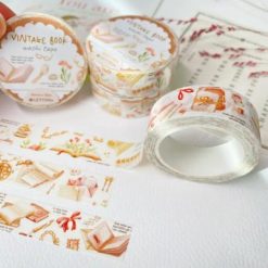 Lettoon Washi Tape - Vintage Book
