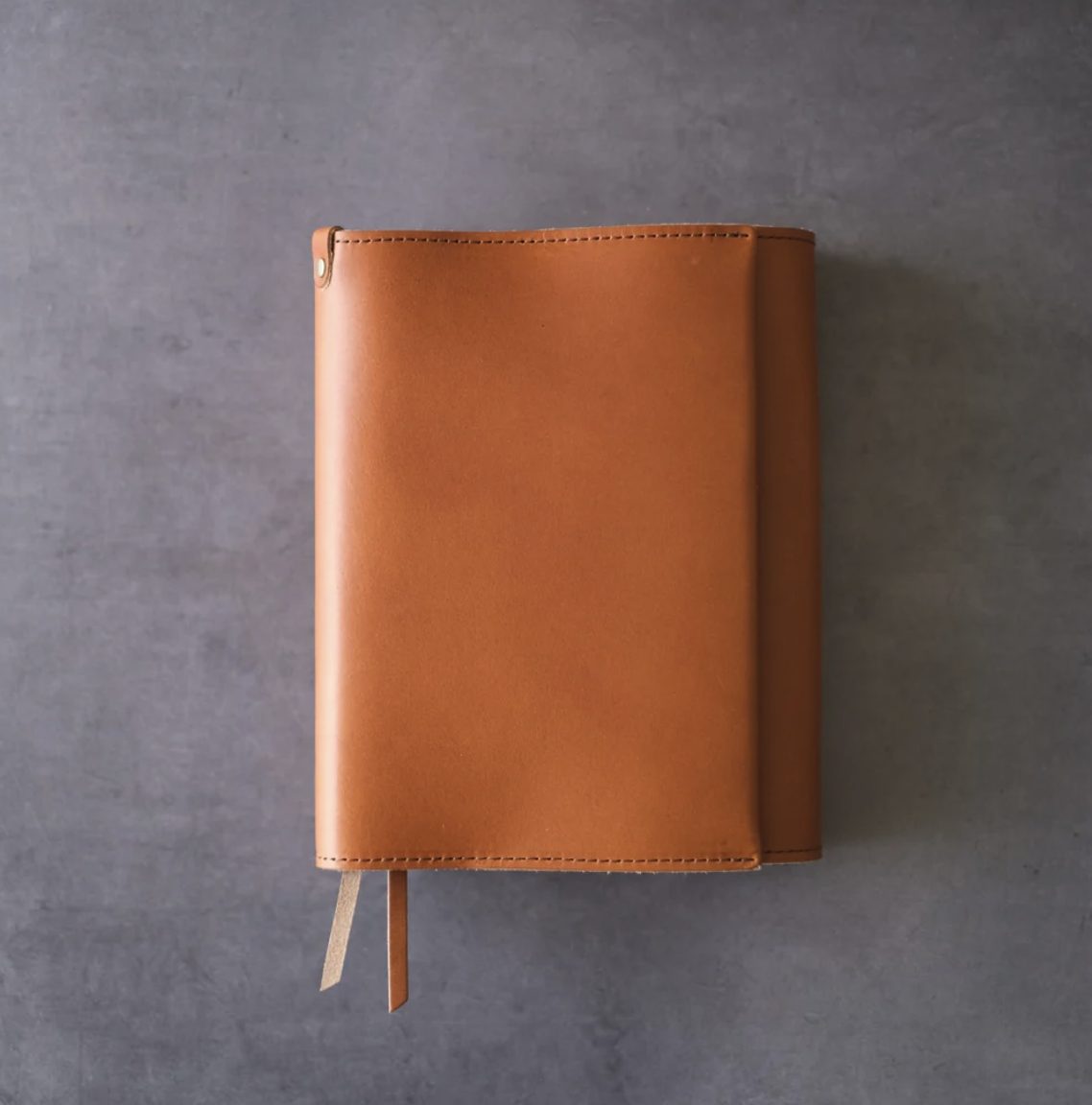 &Liebe Leather B6 Notebook Cover Smooth Brown