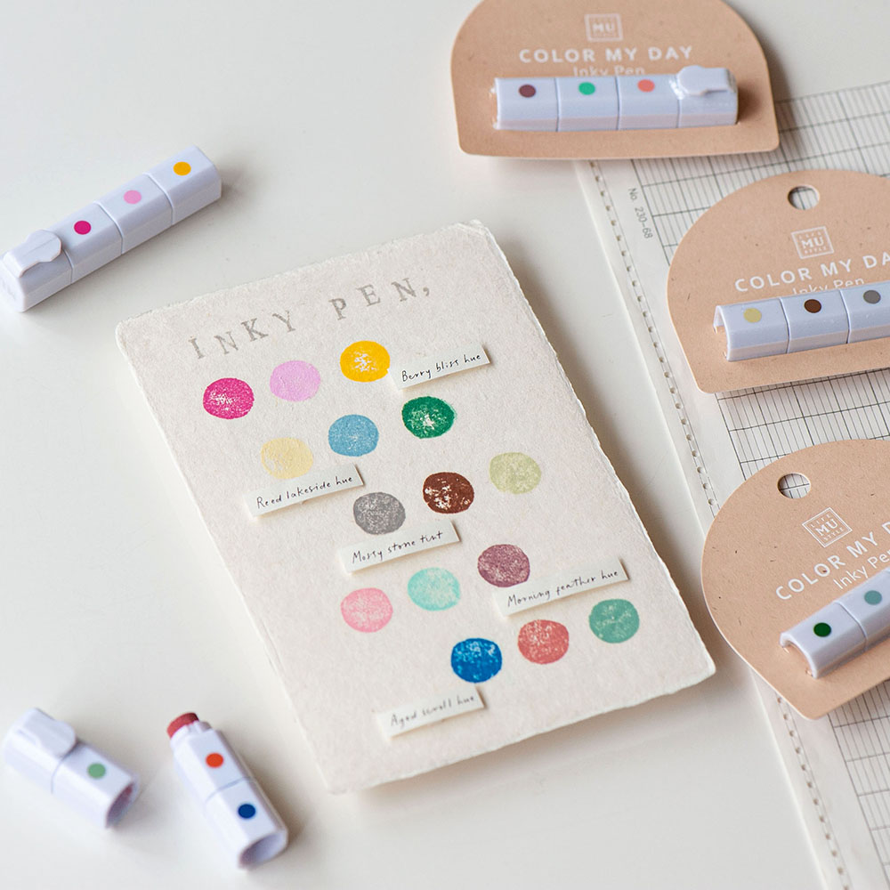 MU Inky Pen 10 - Aged Scroll Hues
