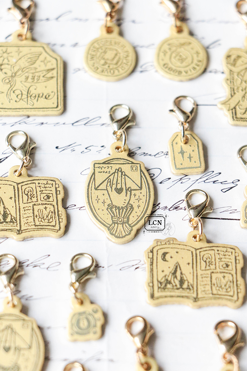 Lin Chia Ning Brass Charm - Mini Tag - Image 3