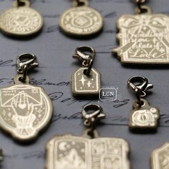 Lin Chia Ning Brass Charm - Mini Tag - Image 2