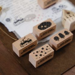 Eileen Tai Little Village Rubber Stamp Set A