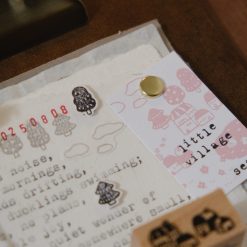 Eileen Tai Little Village Rubber Stamp Set A