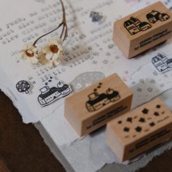 Eileen Tai Little Village Rubber Stamp Set A