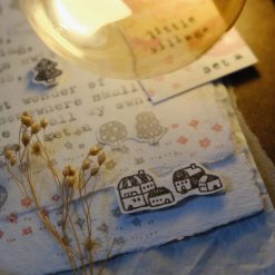 Eileen Tai Little Village Rubber Stamp Set A