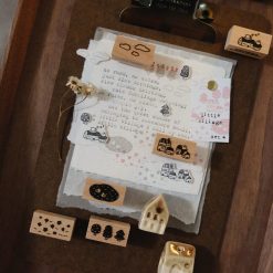 Eileen Tai Little Village Rubber Stamp Set A