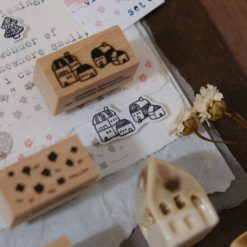 Eileen Tai Little Village Rubber Stamp Set A