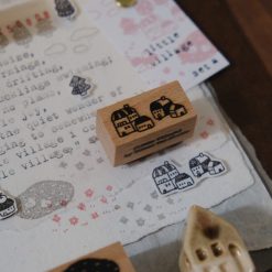 Eileen Tai Little Village Rubber Stamp Set A